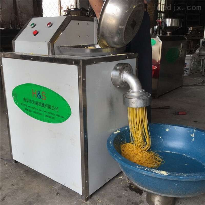 正宗东北玉米面条机技术培训